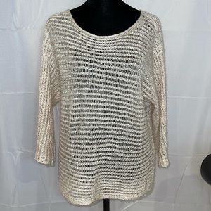 Ann Taylor sequined sweater size medium